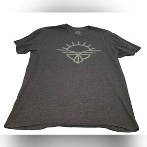 Wohven Men's Gray Graphic Crewneck T-Shirt Size M EUC